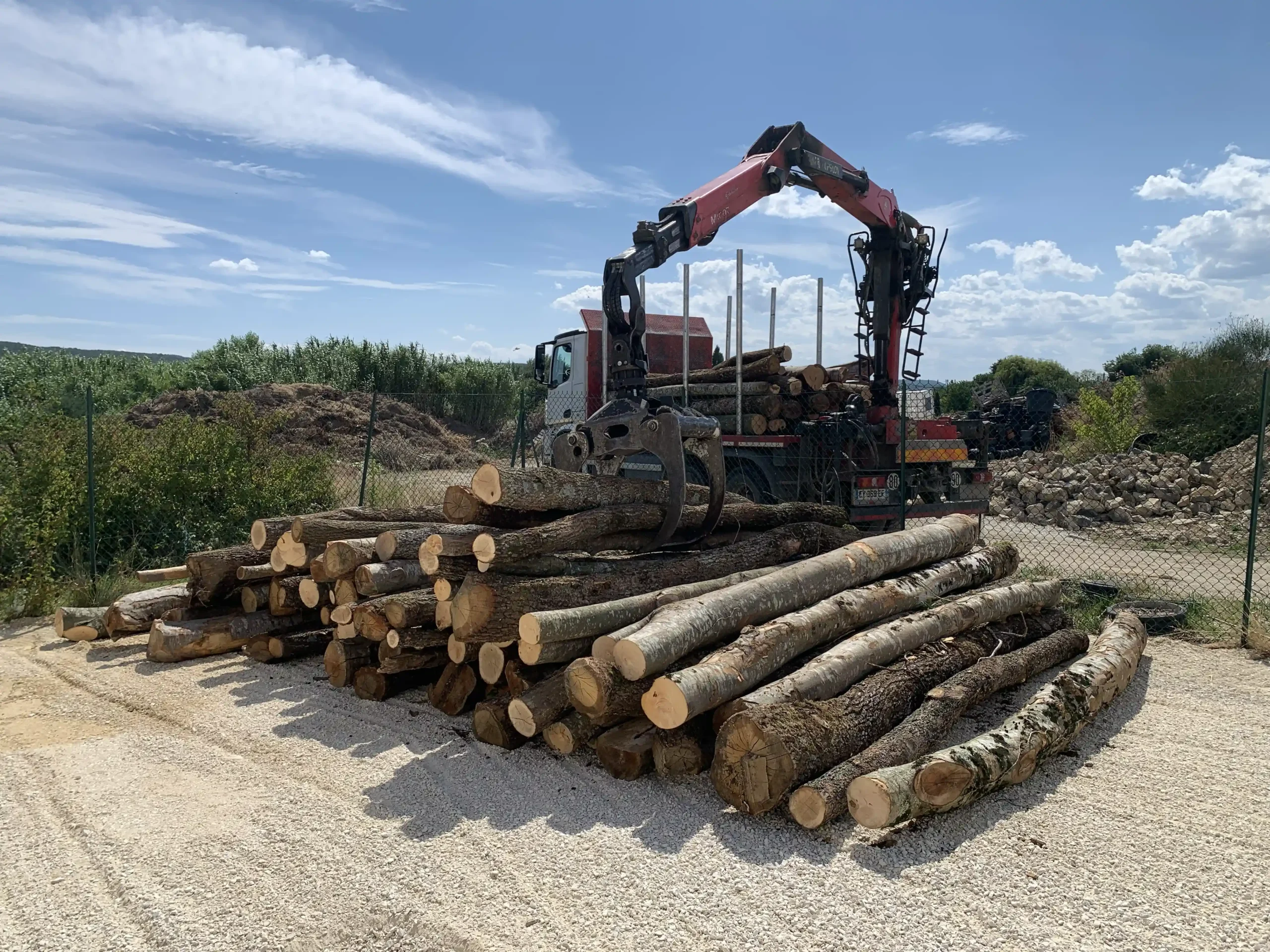 Vente de bois de chauffage à Montélimar